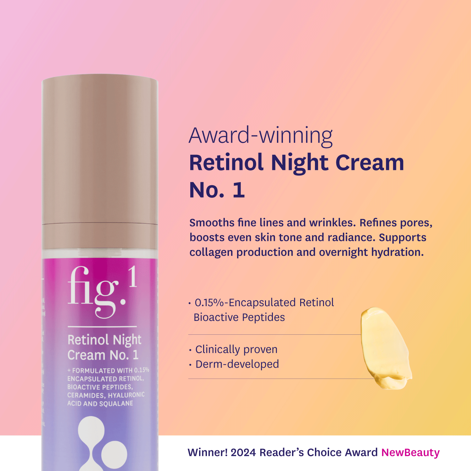 Retinol Night Cream Level 1 Deluxe Mini